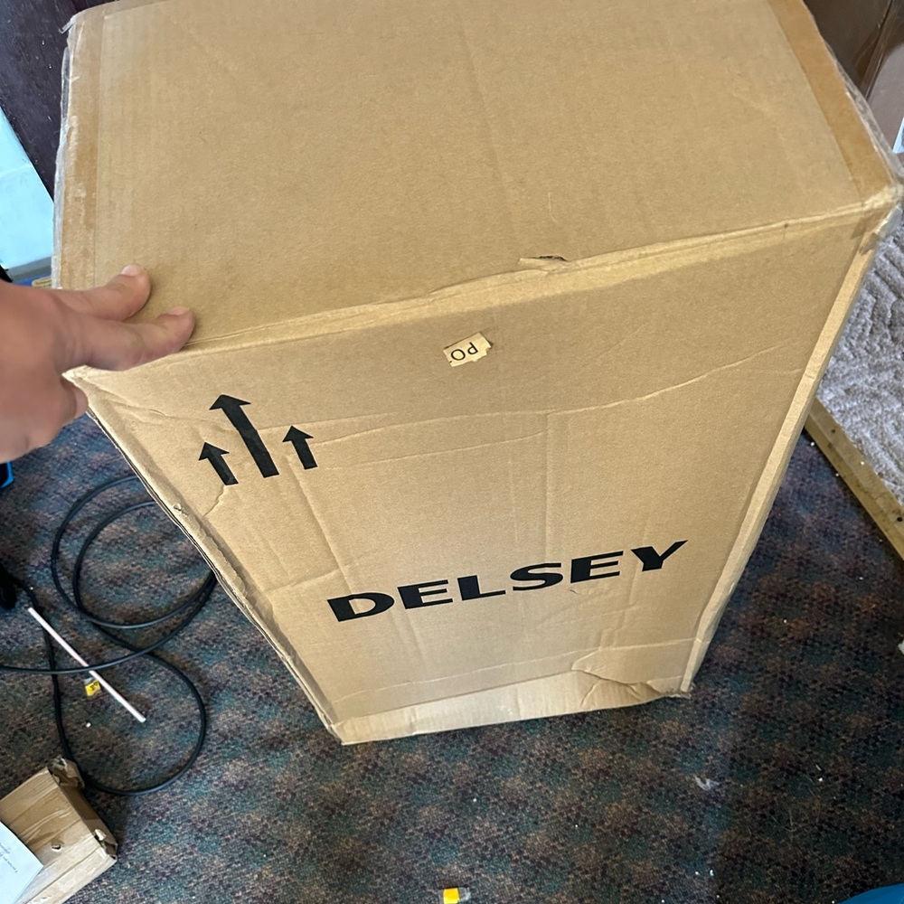 Delsey suit case